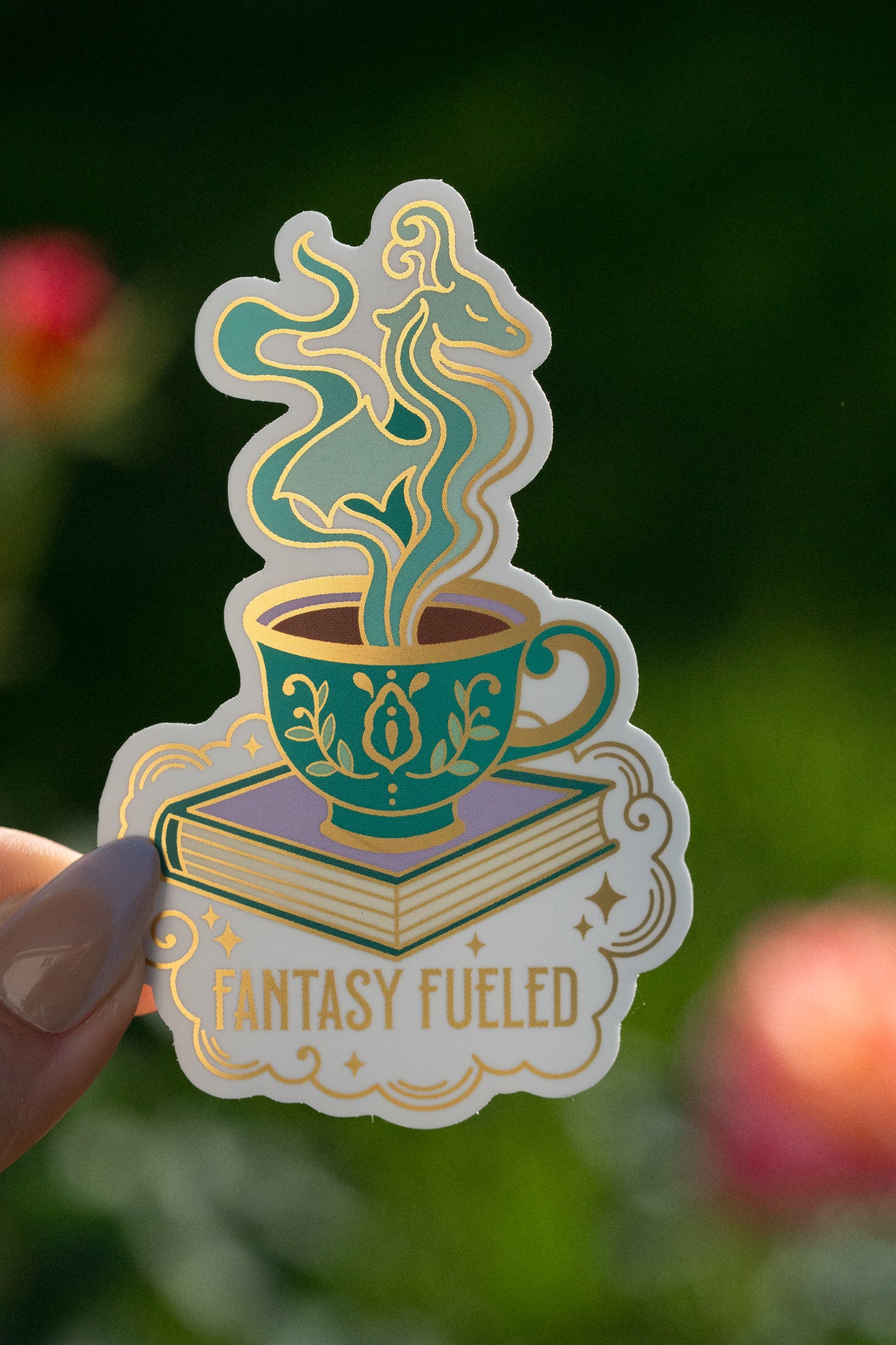 Fantasy Fueled Vinyl Sticker