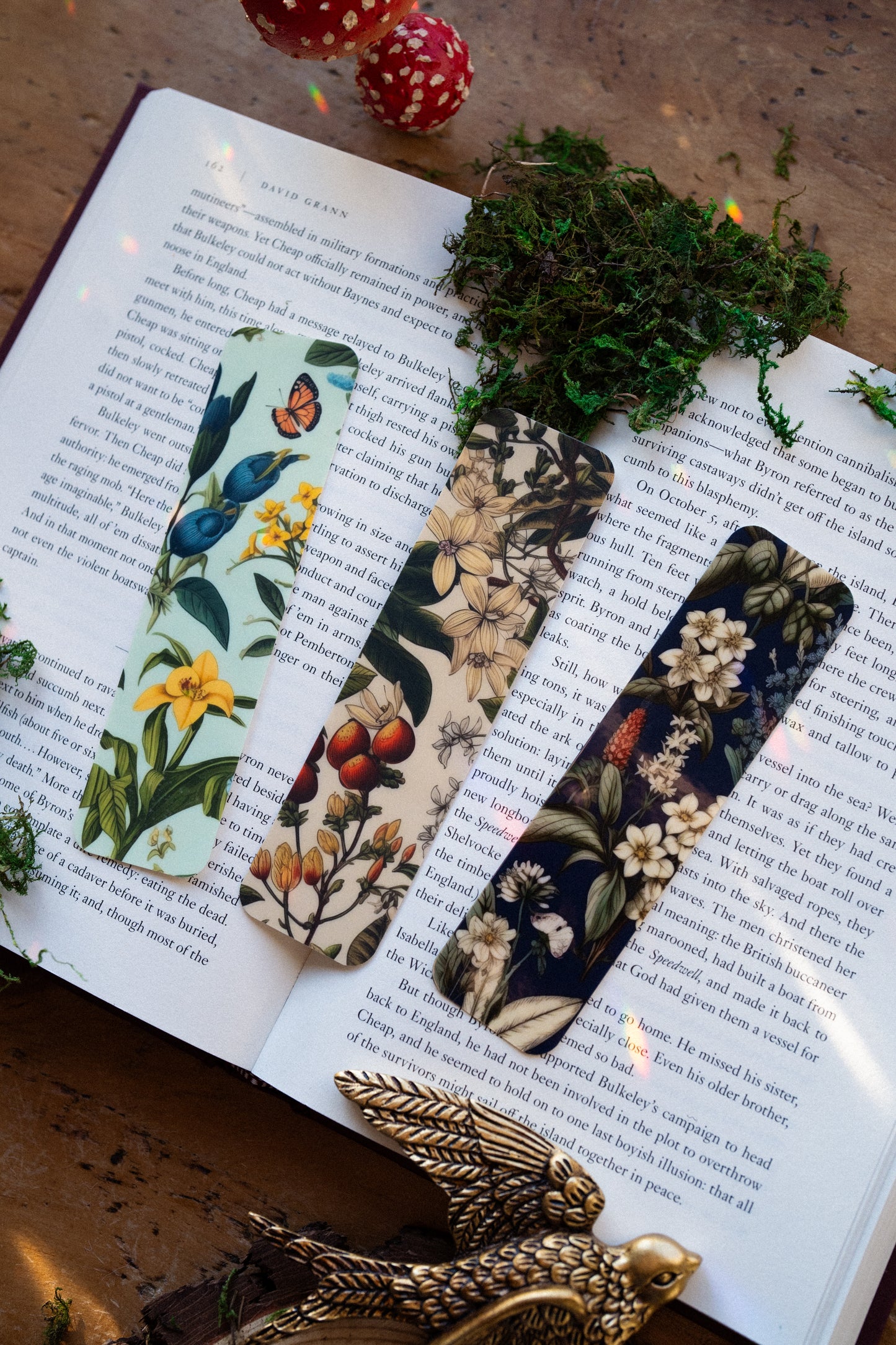 Enchanted Garden Bookmark Set