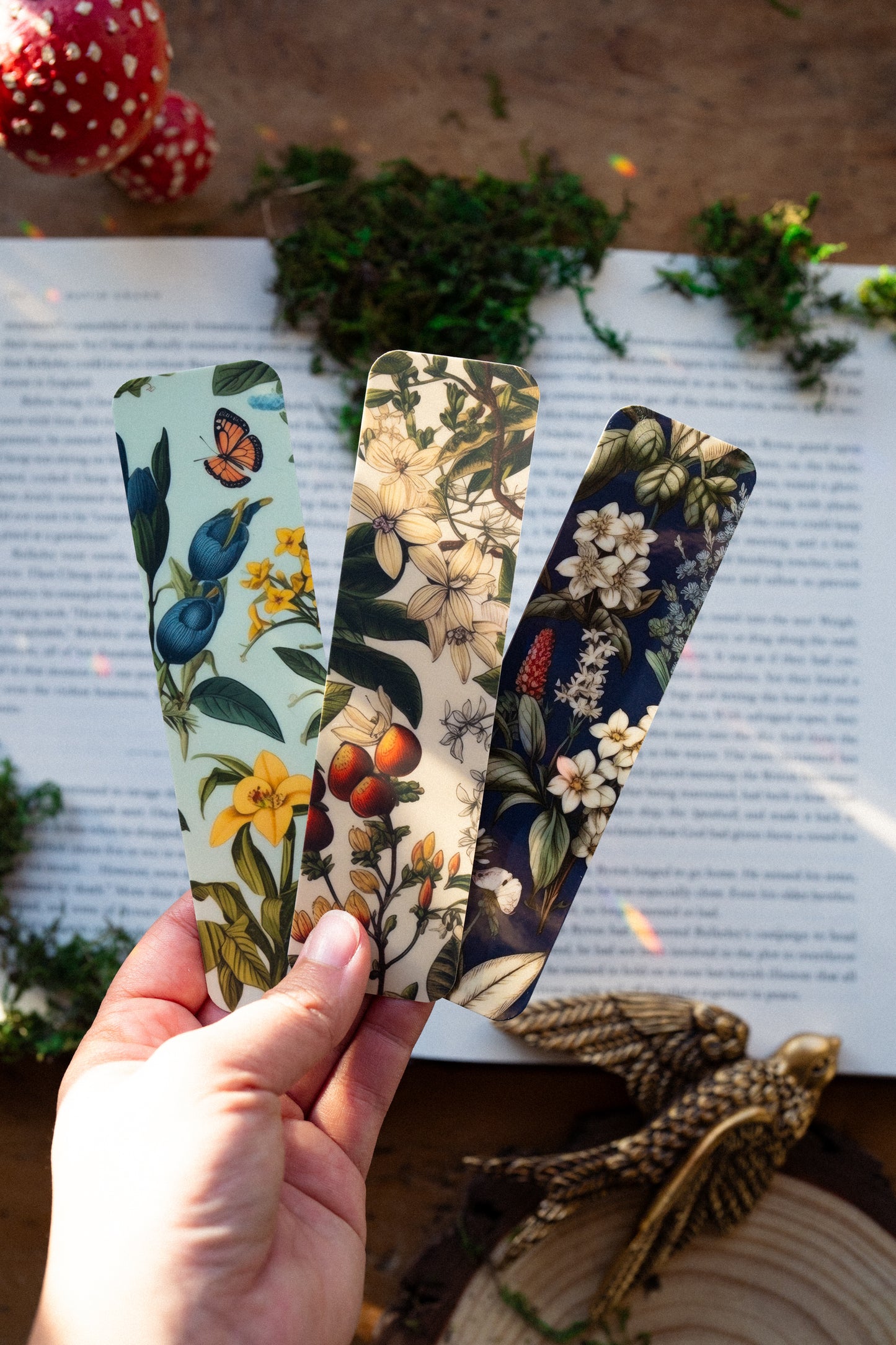 Enchanted Garden Bookmark Set