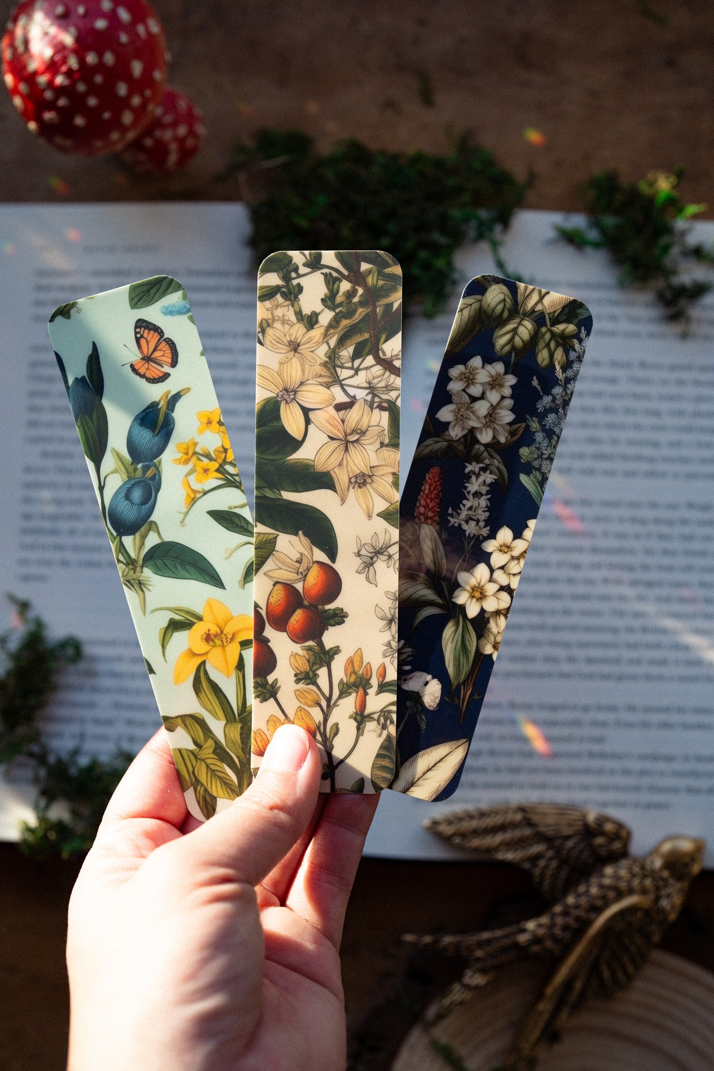 Enchanted Garden Bookmark Set