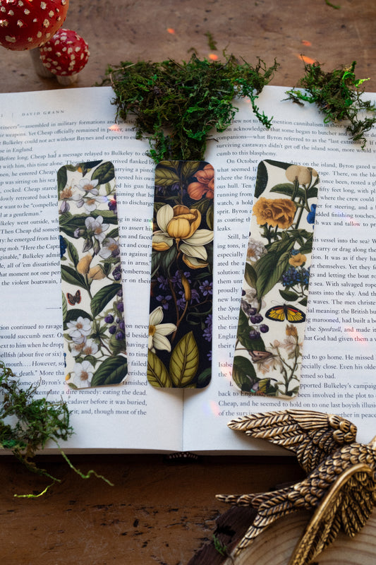 Blossoms & Butterflies Bookmark Set