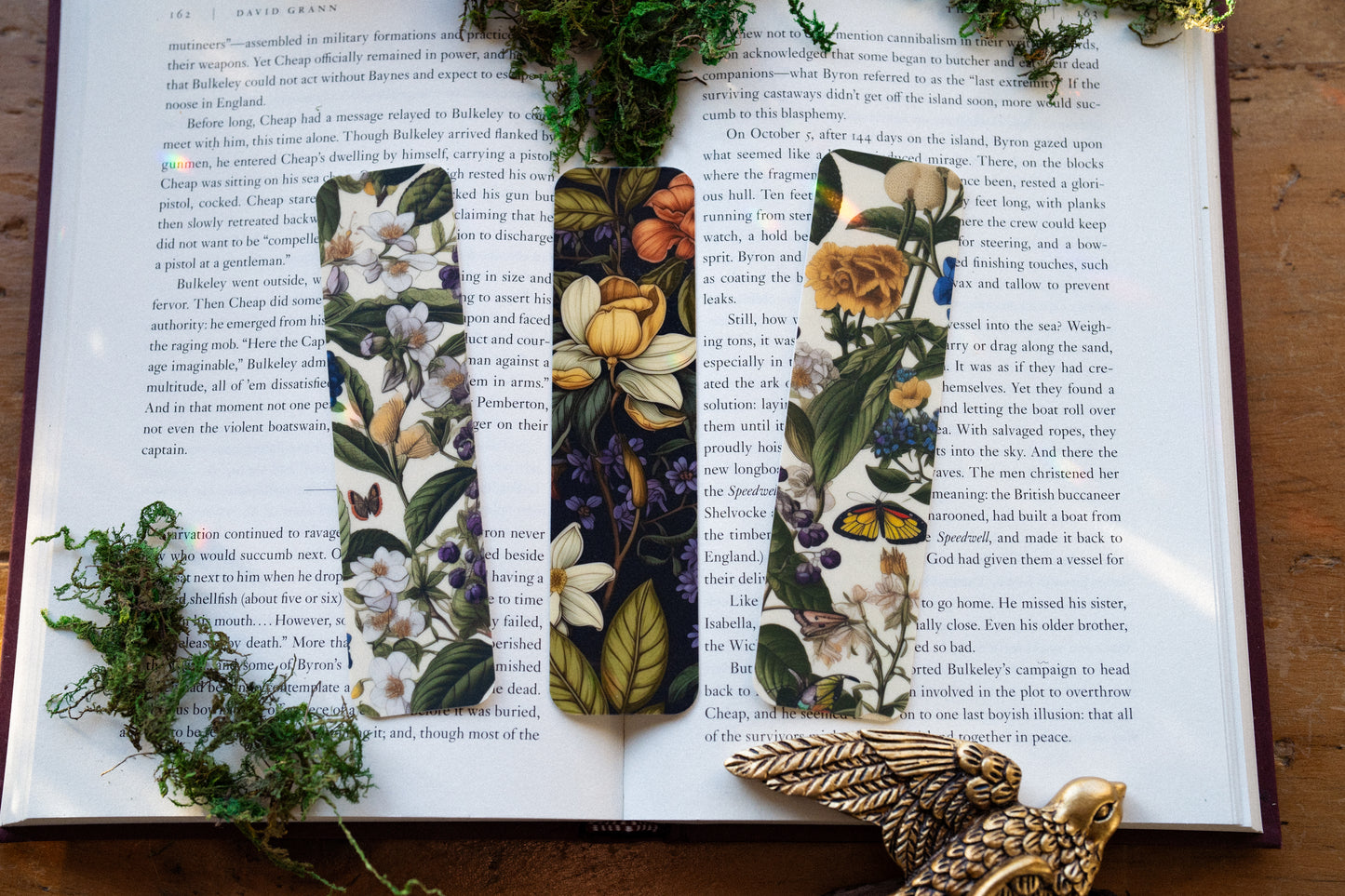 Blossoms & Butterflies Bookmark Set