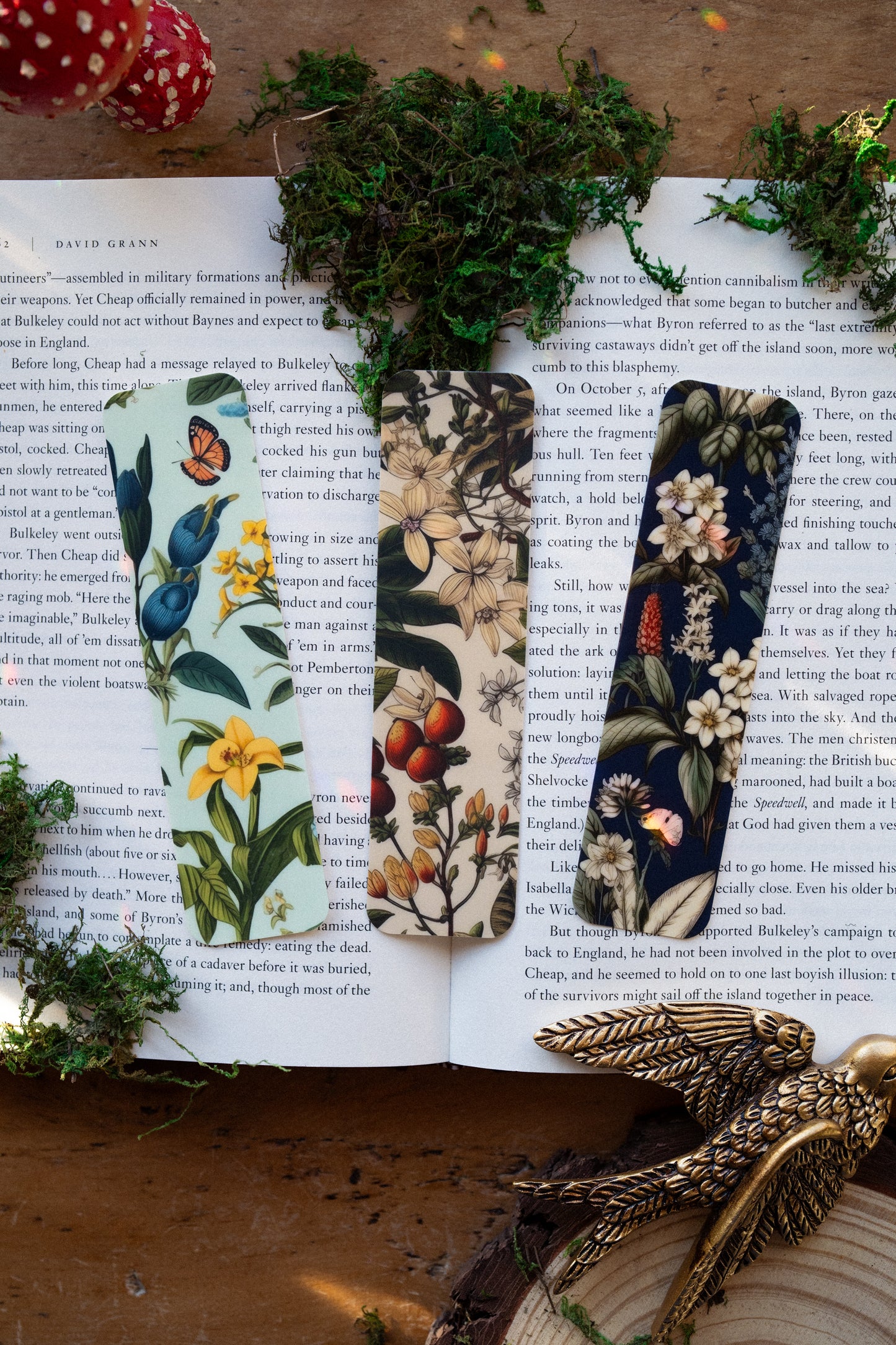 Enchanted Garden Bookmark Set