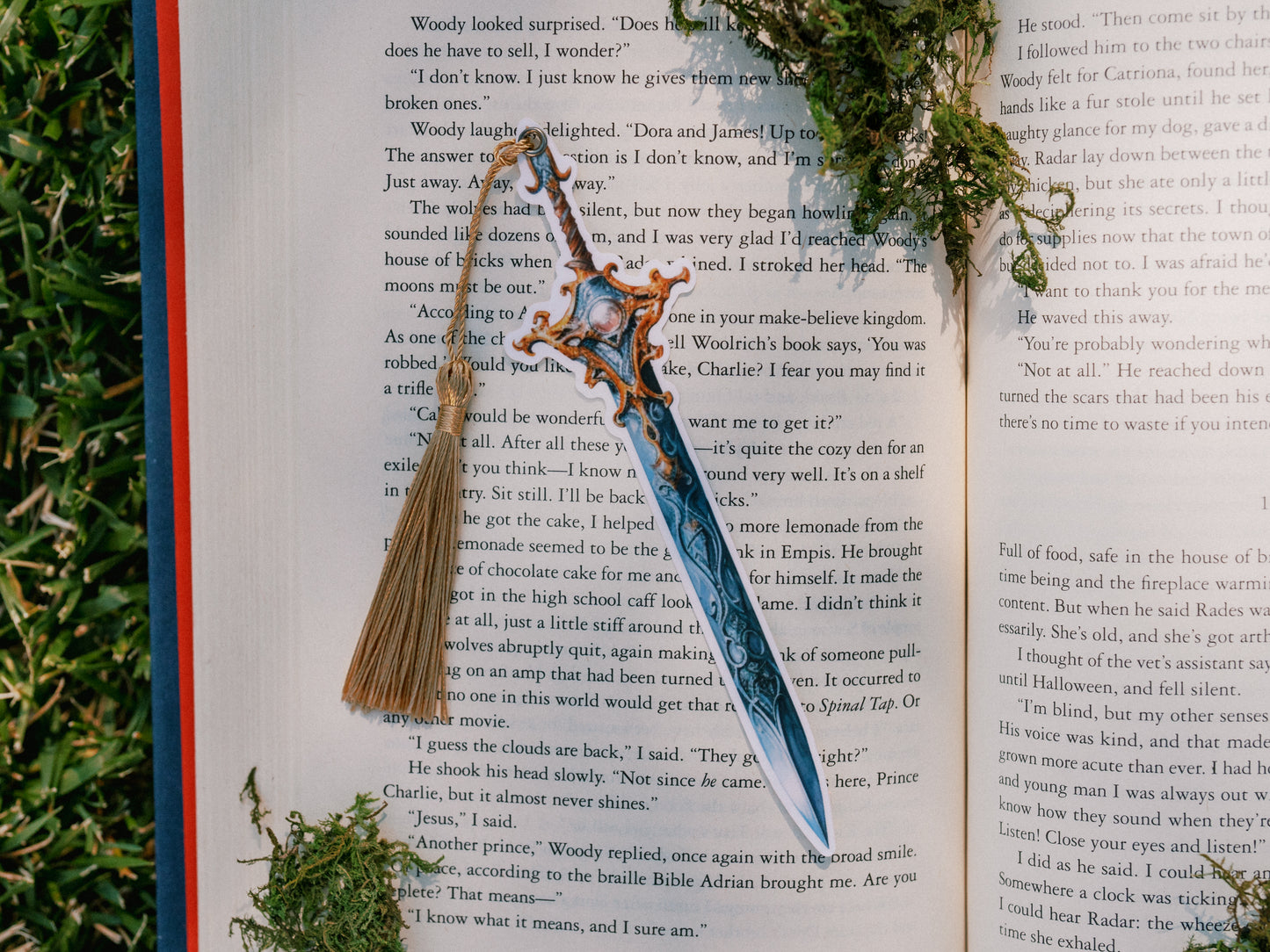 Golden Dawn Sword Bookmark