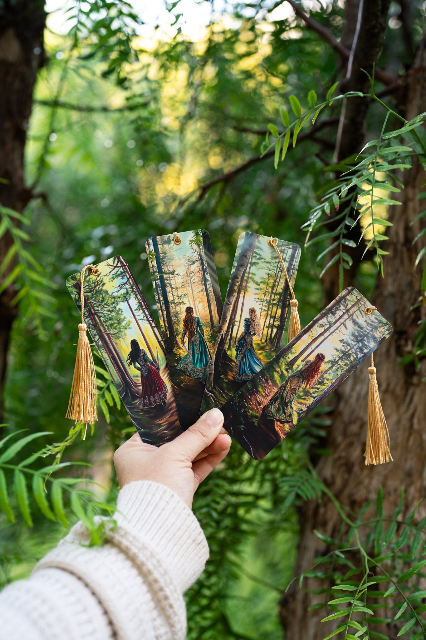 Heroines of the Woods Bookmarks