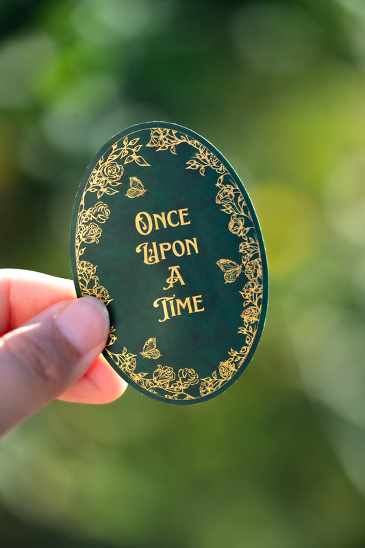 Emerald Once Upon a Time Vinyl Sticker