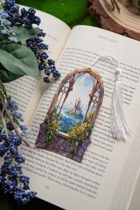 Sapphire Lake Castle Bookmark