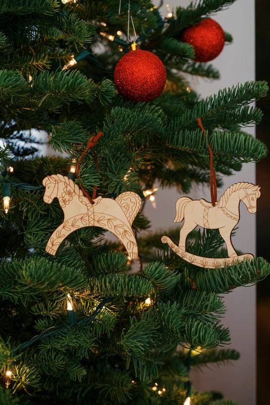 Scandinavian Horse Ornaments