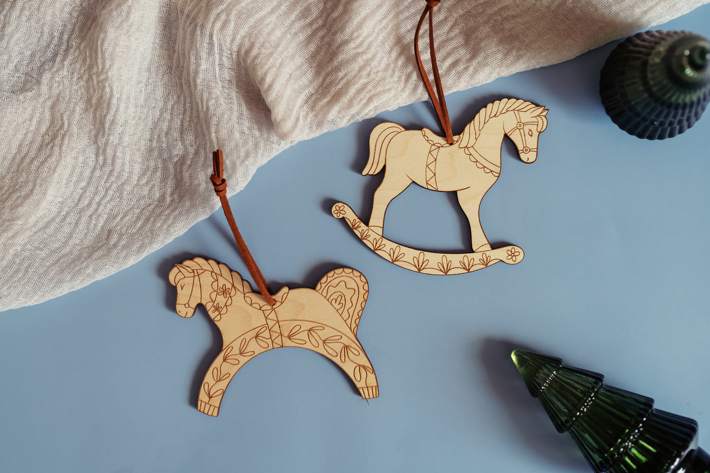 Scandinavian Horse Ornaments