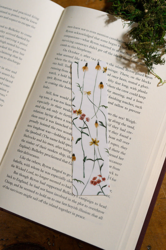 Spring Florals Bookmark