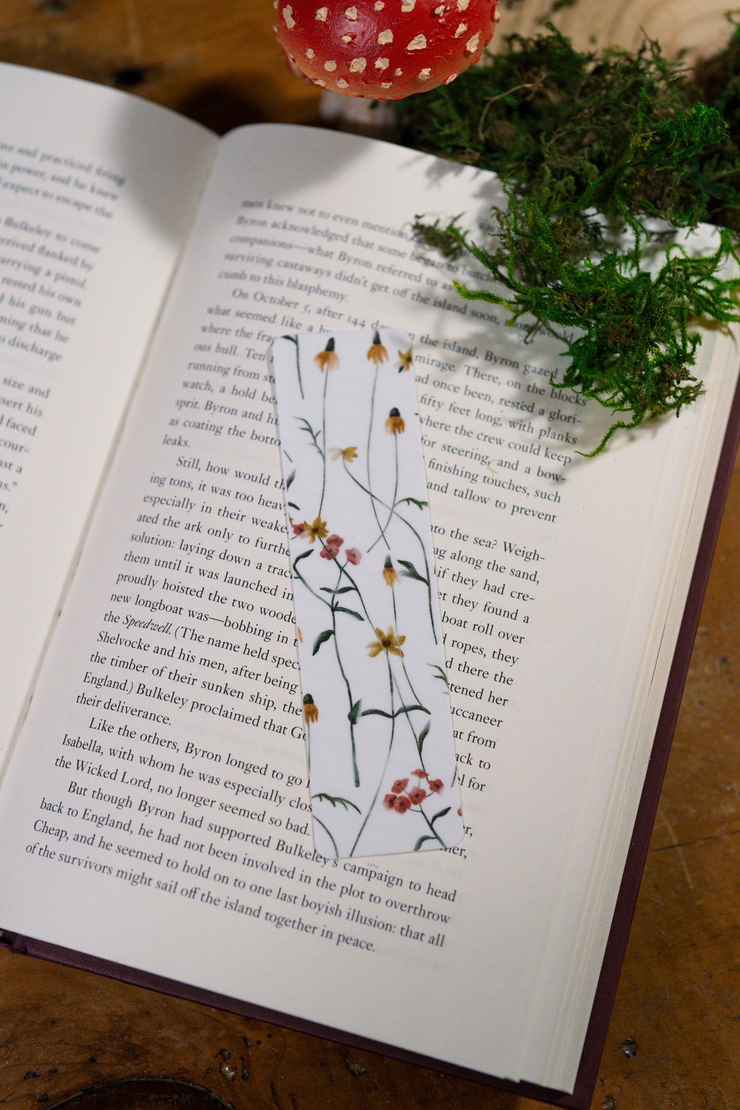 Spring Florals Bookmark