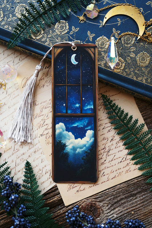 Starlit Window Bookmark