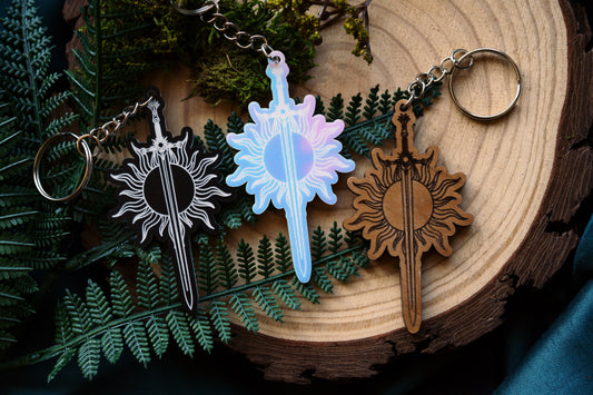 Sunfire Sword Keychain