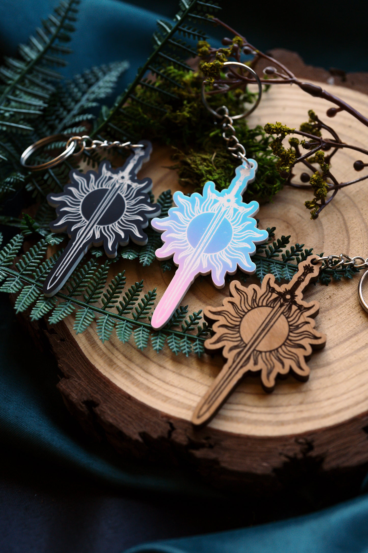 Sunfire Sword Keychain