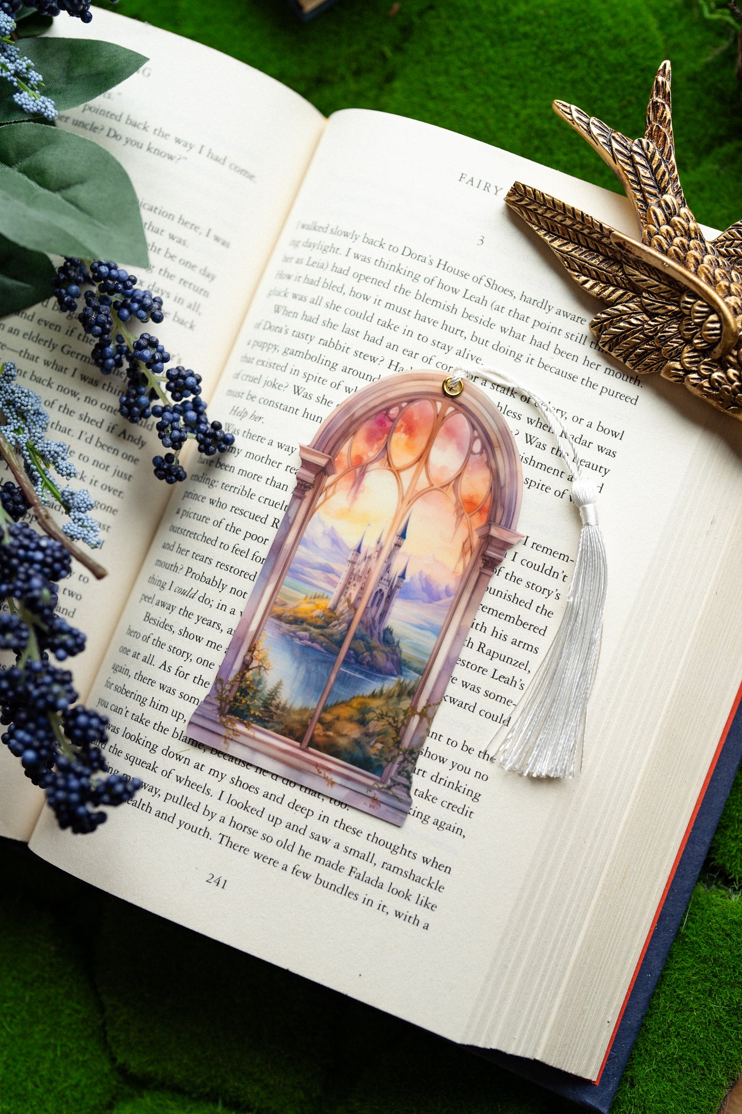 Sunset Crest Castle Bookmark