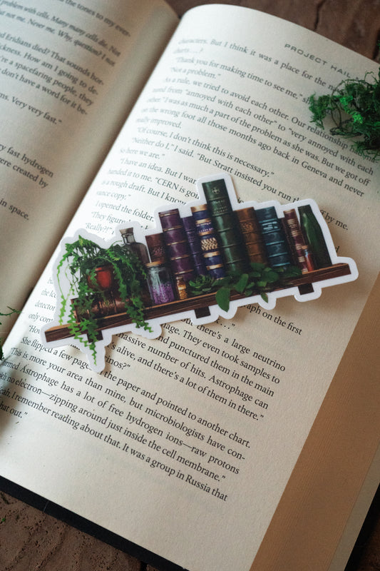 The Alchemist’s Shelf Bookmark