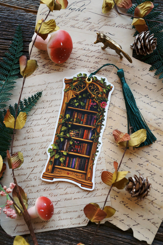 The Enchanted Bookcase Bookmark