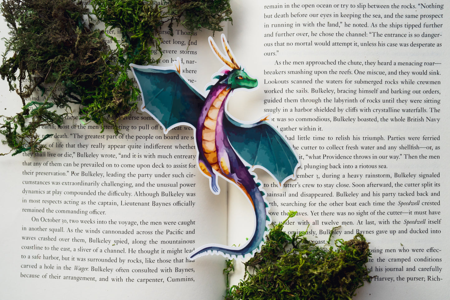 The Mischievous Dragon Bookmark