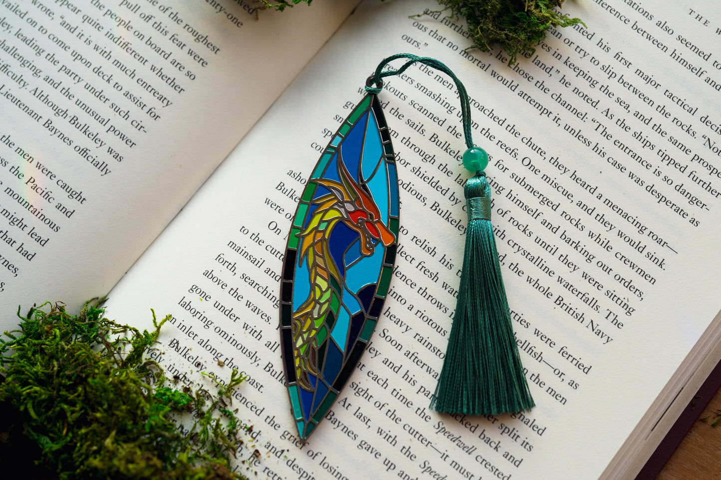 The Mosaic Dragon Bookmark