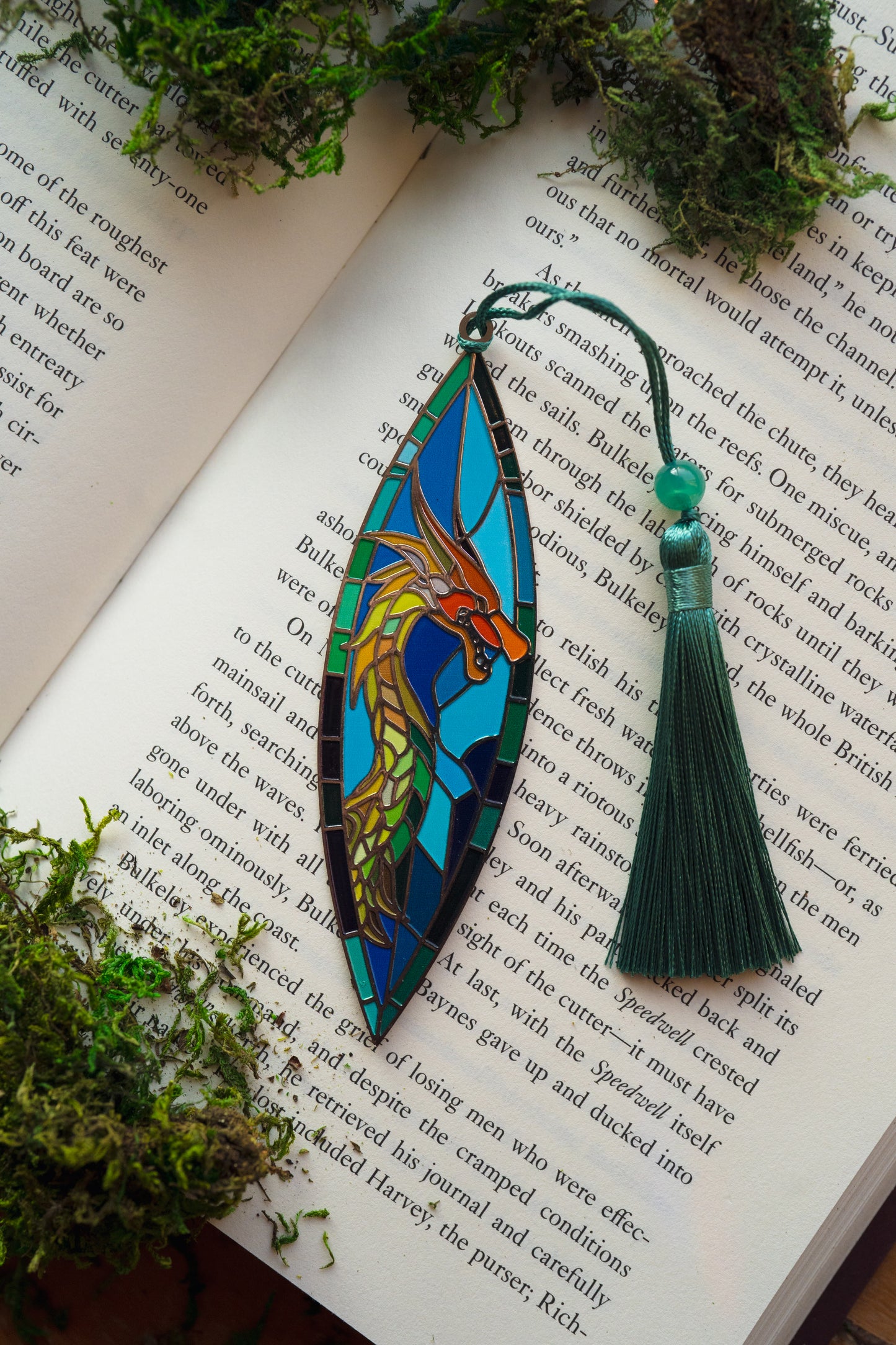 The Mosaic Dragon Bookmark