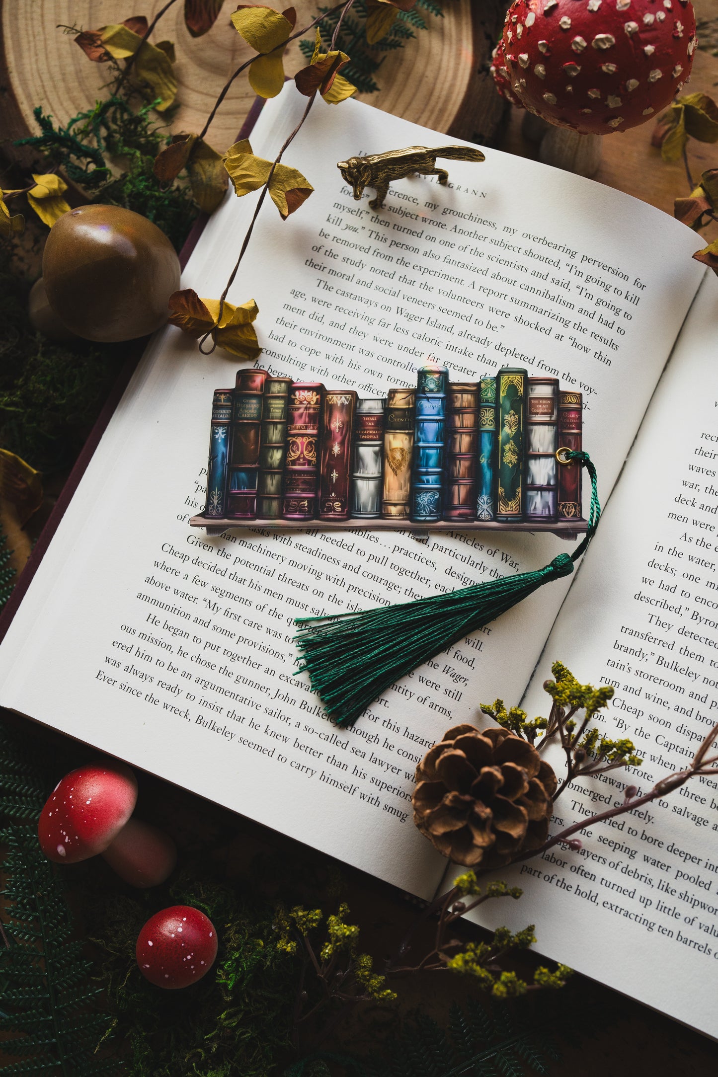 The Timeless Tomes Shelf Bookmark