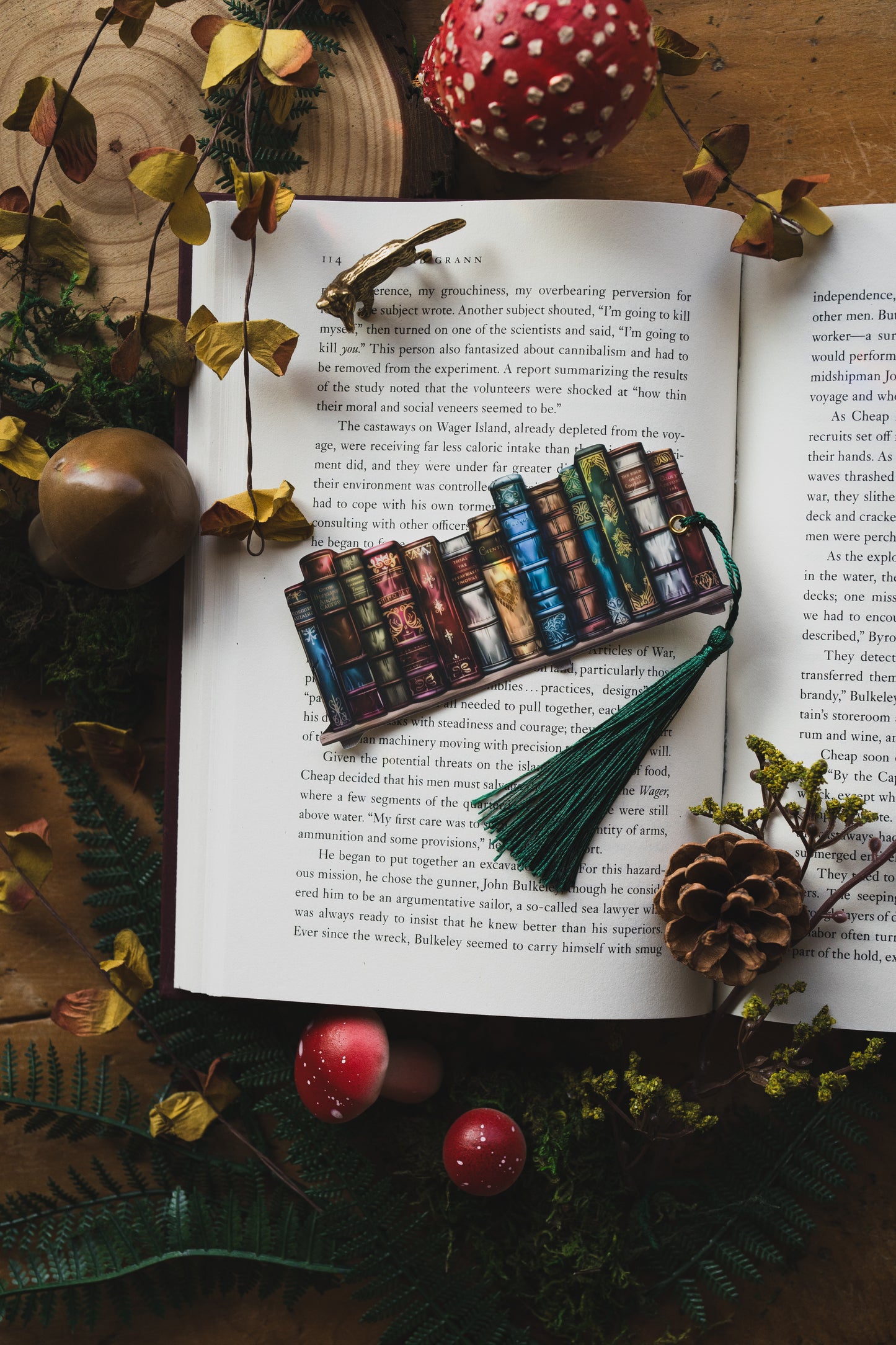 The Timeless Tomes Shelf Bookmark