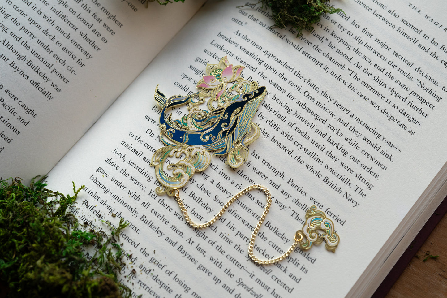 Whale of the Waves Bookmark