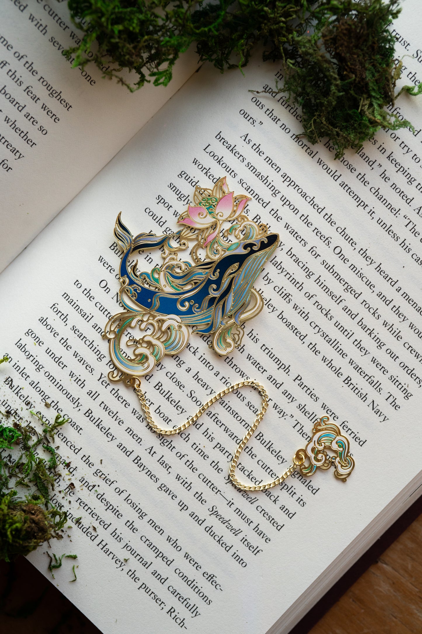 Whale of the Waves Bookmark