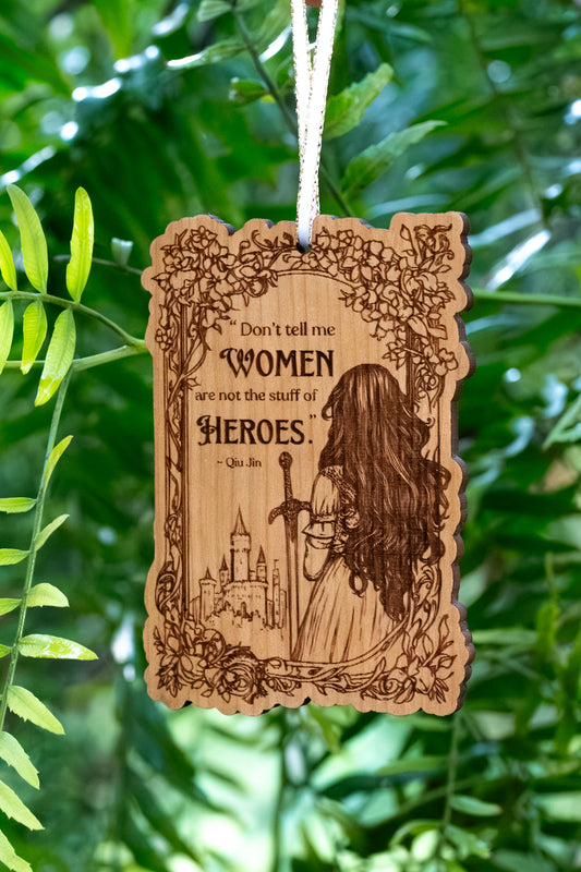 Woman Heroes Fantasy Ornament