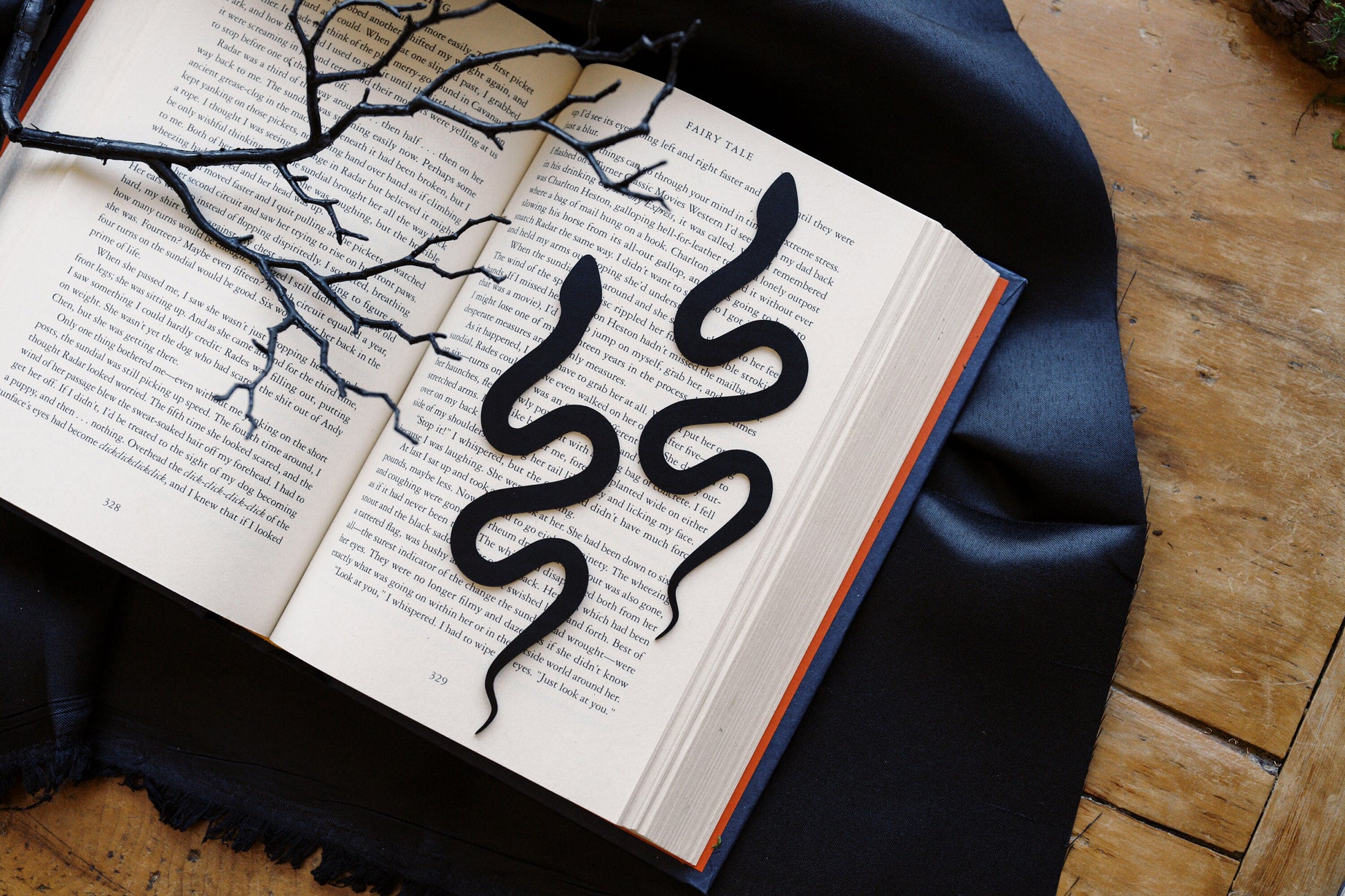 Blake Serpent Leather Bookmark, Fantasy Bookmark, Elven-Inspired Bookmark, Gift for Readers, Faerie Fae Bookmark, Witchy Bookmark, Booktok