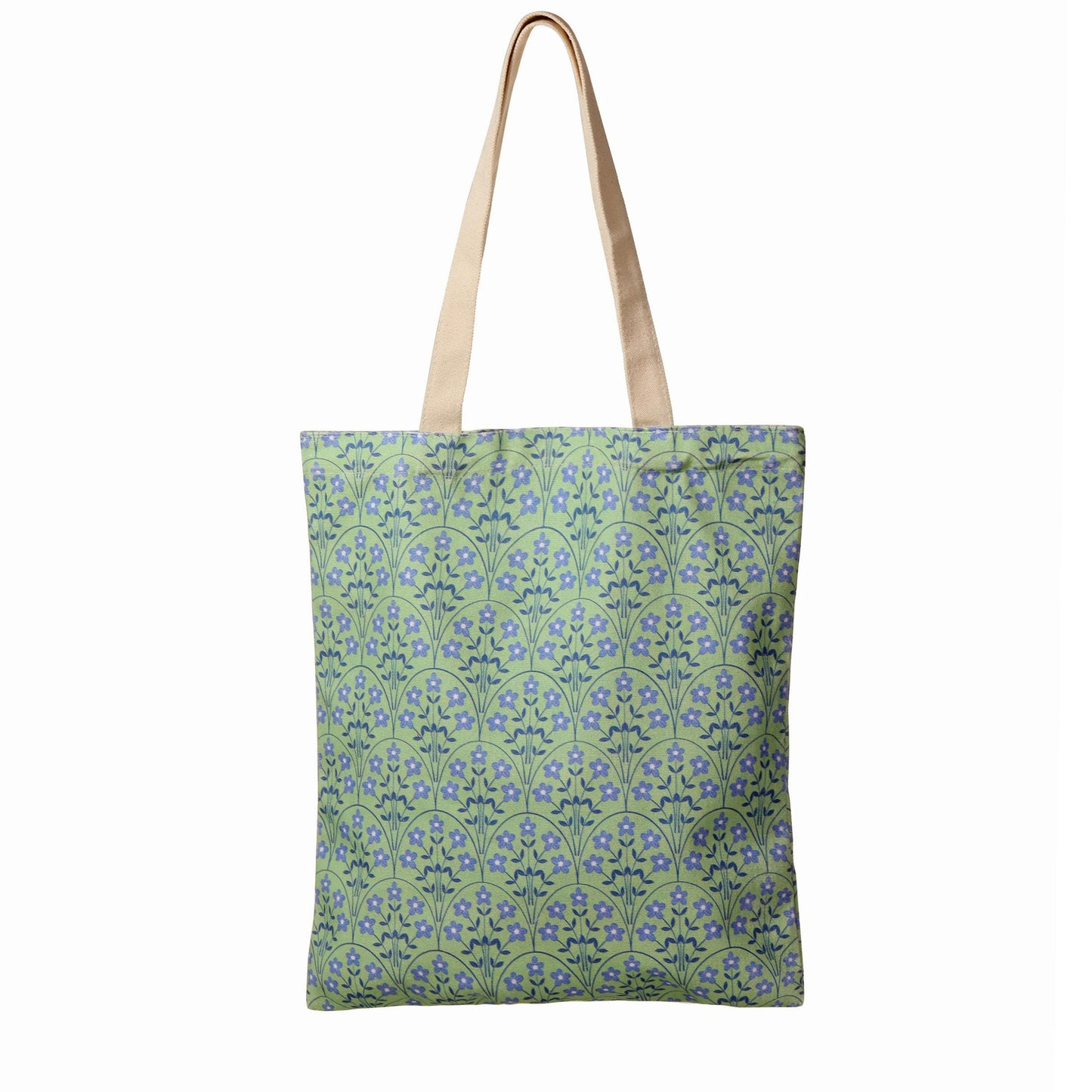 Meadow Reverie Floral Tote Bag, Nature Tote Bag, Book Lover, Bookish Tote Bag