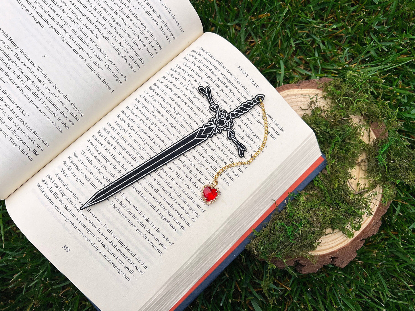 Heart Piercer Sword Bookmark – The Bookish Atelier