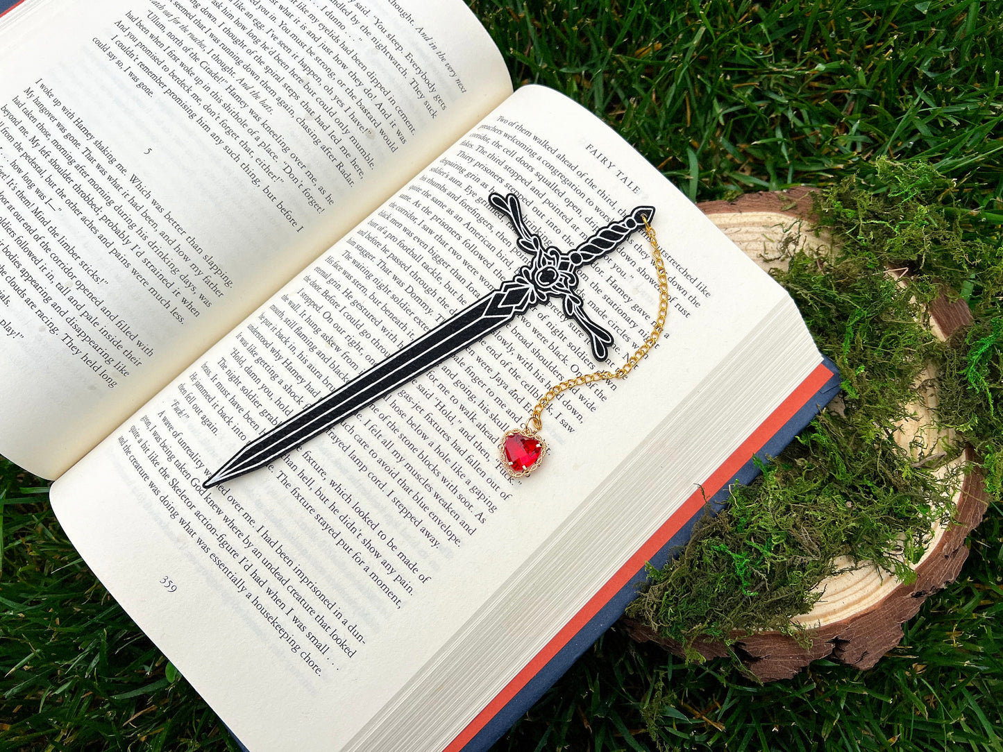 Heart Piercer Sword Bookmark – The Bookish Atelier