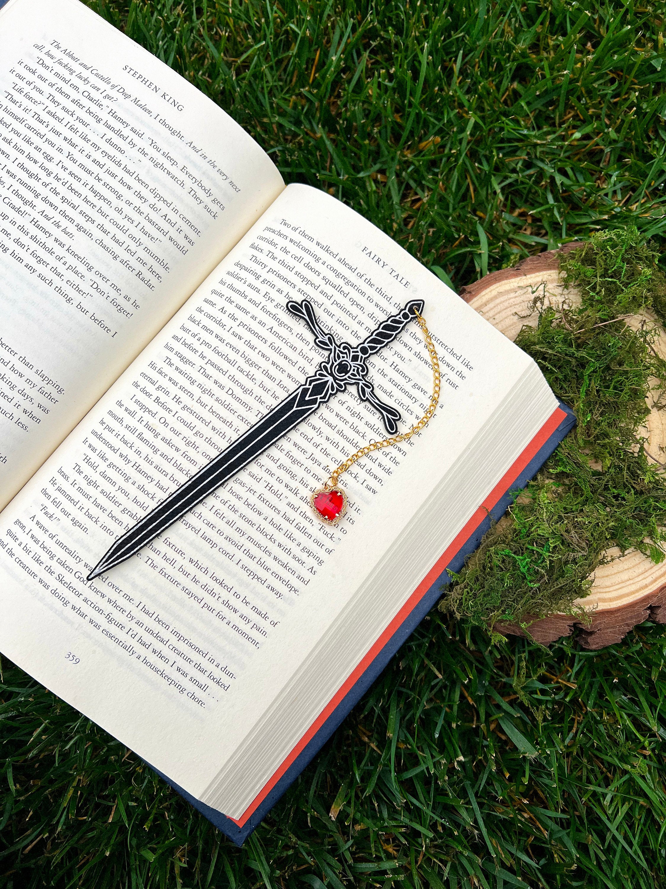 Heart Piercer Sword Bookmark – The Bookish Atelier